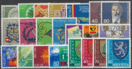 Schweiz, MiNr. 1169-1190, Jahrgang 1980, Postfrisch - Altri & Non Classificati