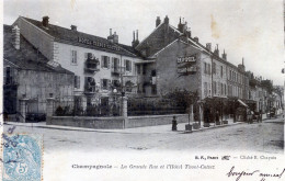 39  CHAMPAGNOLE  GRANDE RUE ET HOTEL  TISSOT COTTEZ - Champagnole