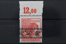 Bizone, MiNr. 46 I P Oberrand Ndgz, Postfrisch - Mint