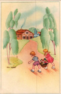 Carte  -    Enfants -  Paysage               AQ1138a - Scènes & Paysages