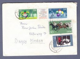 DDR Blanko Brief - Zusammendrucke W Zd 377 (DRSN-0087) - Covers & Documents