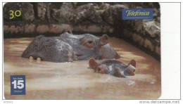 BRAZIL(Telefonica) - Hipoppotamus, 09/01, Used - Andere & Zonder Classificatie
