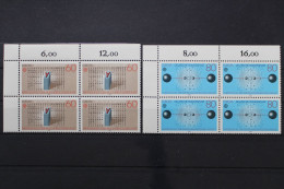 Deutschland, MiNr. 1175-1176 Viererblock Ecke Li Oben, Postfrisch - Autres & Non Classés