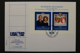 Liechtenstein, MiNr. Block 14, FDC - FDC