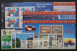 Grönland, MiNr. 256-280 Jahrgang 1995, Postfrisch - Full Years