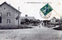 39   SAINT AUBIN DU JURA  AVENUE DE LA GARE - Sonstige & Ohne Zuordnung