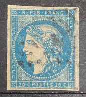 Yv 44A - 1870 Bordeaux Printing