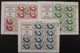 Malta, MiNr. 472-474 Kleinbögen, Gestempelt - Malte