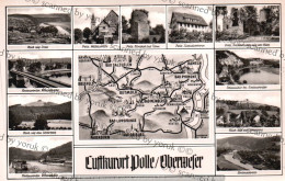 Germany. Luftkurort Polle/Oberweser (Original Postcard, 1950/60, 9x14 Cm.) - Bodenwerder