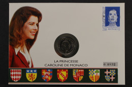 Monaco. Caroline, 1995, Numisbrief - Andere & Zonder Classificatie