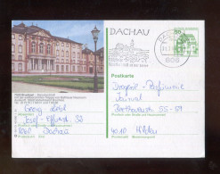 "BUNDESREPUBLIK DEUTSCHLAND" 1981, Bildpostkarte Mit Bild "BRUCHSAL" Und Stempel "DACHAU" (L2240) - Postales Ilustrados - Usados