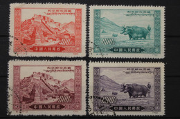 China, MiNr. 137-140 II, Gestempelt - Other & Unclassified