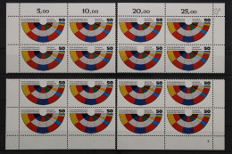 Deutschland (BRD), MiNr. 1002 Viererblock Alle 4 Ecken FN 2, Postfrisch - Autres & Non Classés