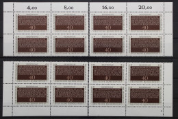 Deutschland (BRD), MiNr. 1105 Viererblock Alle 4 Ecken FN 1, Postfrisch - Autres & Non Classés