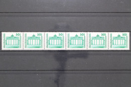 DDR, MiNr. 3346 R, 6er Streifen, ZN 0800 + 805 - Ungebraucht