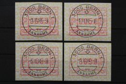 Schweiz Automaten, MiNr. 4 (35,50,80+90), Gestempelt - Automatic Stamps