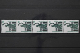 Deutschland (BRD), MiNr. 1341 R I Fünferstreifen, ZN 210, Postfrisch - Roulettes