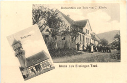 Gruss Aus Bissingen - Teck - Restauration Zur Teck - Esslingen
