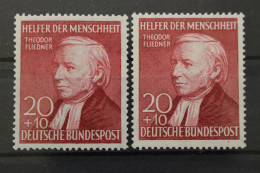 Deutschland (BRD), MiNr. 158 Type I + II, Postfrisch - Altri & Non Classificati