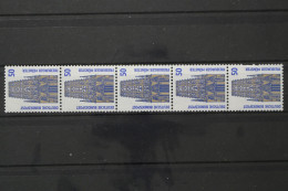 Deutschland (BRD), MiNr. 1340 R I Fünferstreifen, ZN 0960, Postfrisch - Roller Precancels