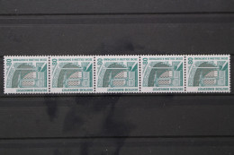 Deutschland (BRD), MiNr. 1342 R I Fünferstreifen, ZN 065, Postfrisch - Roller Precancels