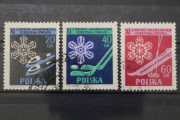 Polen, MiNr. 956-958, Gestempelt - Andere & Zonder Classificatie