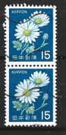 JAPON. N°838 Oblitéré De 1966. Marguerites. - Otros & Sin Clasificación