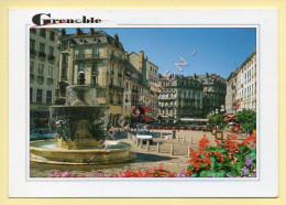 38. GRENOBLE – Place Grenette Et Sa Fontaine (voir Scan Recto/verso) - Grenoble