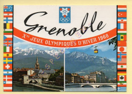 38. GRENOBLE - Xème Jeux Olympique D'Hiver 1968 - 2 Vues (voir Scan Recto/verso) - Grenoble