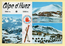 38. L'ALPE D'HUEZ – Alt. 1860 M – Multivues (animée) (voir Scan Recto/verso) - Other & Unclassified