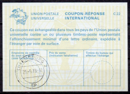 LUXEMBOURG  La23  ( 16 Fr. )  International Reply Coupon Reponse Antwortschein IRC IAS  O 25.05.78 - Stamped Stationery