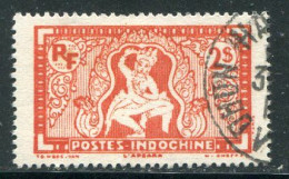 INDOCHINE- Y&T N°170- Oblitéré - Used Stamps