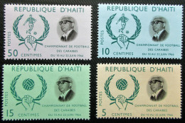 Vends Les Deux émissions De Timbres Neuf** D'Haïti De 1966 Pour Le Championnat Des Caraïbes - Haïti