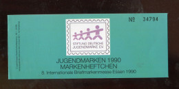 "BUNDESREPUBLIK DEUTSCHLAND" 1990, Privat-Markenheftchen ** (L2247) - 1971-2000