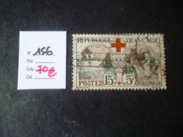 Timbre France Oblitéré N° 156  1918 - Used Stamps