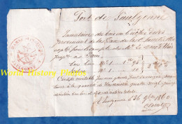 Document De 1860 - Port De JAULGONNE  Aisne - Bois Exploités Par Le Duc D' Uzés - Cachet Marne Supérieure - Signé Clouet - 1800 – 1899
