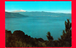 ITALIA - CALABRIA - Palmi (Reggio Calabria) - Stretto Di Messina E Etna Con Neve - Cartolina Non Viaggiata - Sonstige & Ohne Zuordnung