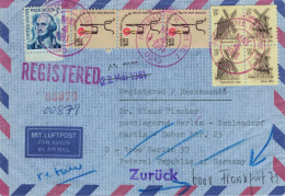 Frederiksted Amerikanische Jungferninseln 1981 > Fischer Zehlendorf - Reko Numerator - Non Reclamé - Dänisch-Westindien