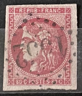 Yv 47b - 1870 Bordeaux Printing