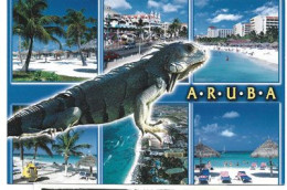 One Happy Island. ARUBA. Bon Bini Festival.  POSTCARD - Aruba