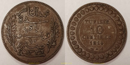 1183 TUNEZ 1914 TUNISIA 1914 - 10 CTS - Tunisia