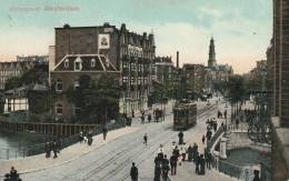 Amsterdam Rozengracht Levendig Tram # 1909     5137 - Amsterdam