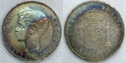 2401 ESPAÑA 1898 ALFONSO XIII 5 PESETAS 1898 SG V - Verzamelingen