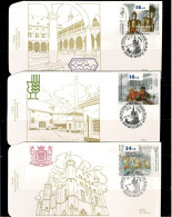 1996 2624 2625 & 2626 FDC's (Antwerpen) : "Promotion De La Philatélie / Promotie V/d Filatelie " - 1991-2000