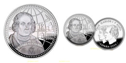 1711 ESPAÑA 2006 12 EUROS 2006 V CENTENARIO DE LA MUERTE DE CRISTÓBAL COLÓN. - 10 Centiemen