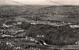 Switzerland. Zurich Vom Uetliberg (Fallatsche) Aus (Original Postcard, 1950/60, 9x14 Cm.) - Zürich