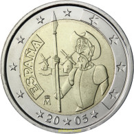 1898 ESPAÑA 2005 2 EUROS 2005 QUIJOTE - 10 Centesimi