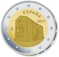 1945 ESPAÑA 2017 2 EUROS 2017 IGLESIA DE SANTA MARÍA DEL NARANCO. OVIEDO - 10 Centesimi