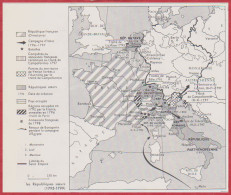 Les Républiques Sœurs 1795 1799 De La République Française. Révolution Française. Napoléon. Larousse 1960. - Documents Historiques