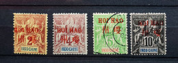 06 - 24 - China - Chine - Hoï Hao N° 2 - 3 - 4 - 5 Neuf Avec Charnière Et Oblitéré - Ongebruikt